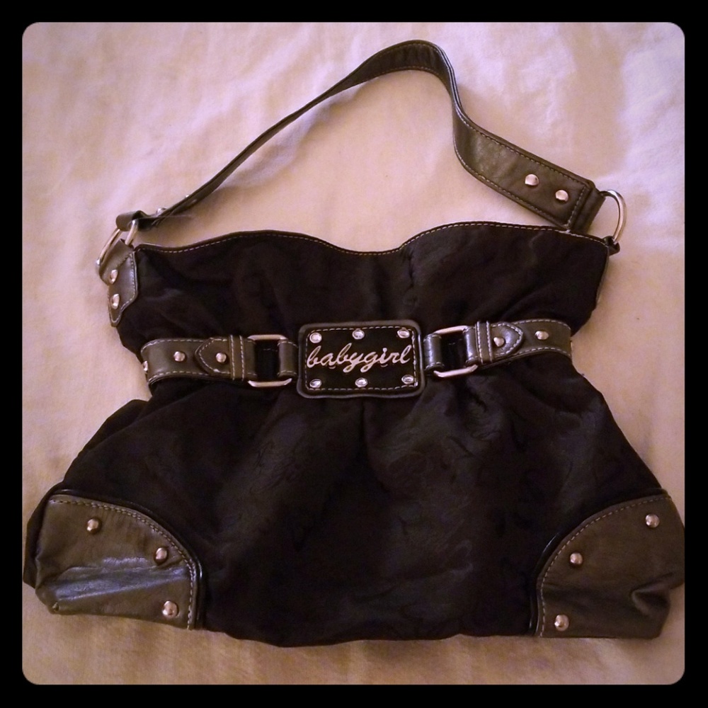 A babygirl black purse